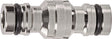 GEKA plus MS SB Universalverbindungsstecker aus Messing – Stecksystem, 10er-Pack