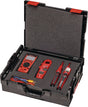 BENNING Messgeräte Set Elektromeister – Multimeter, Stromzange & Spannungsprüfer in L-Boxx