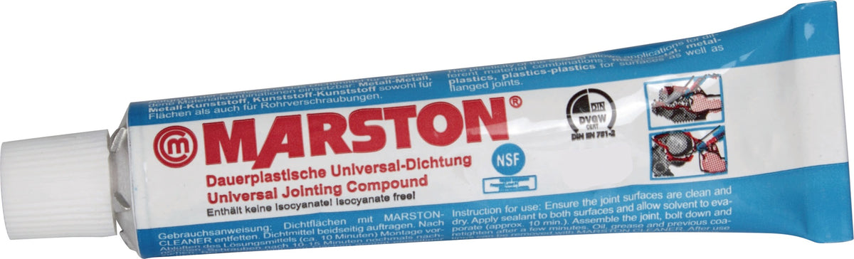 MARSTON Universaldichtmasse rot 20g – DVGW & NSF P1, -55 bis +270 °C, 10er-Pack