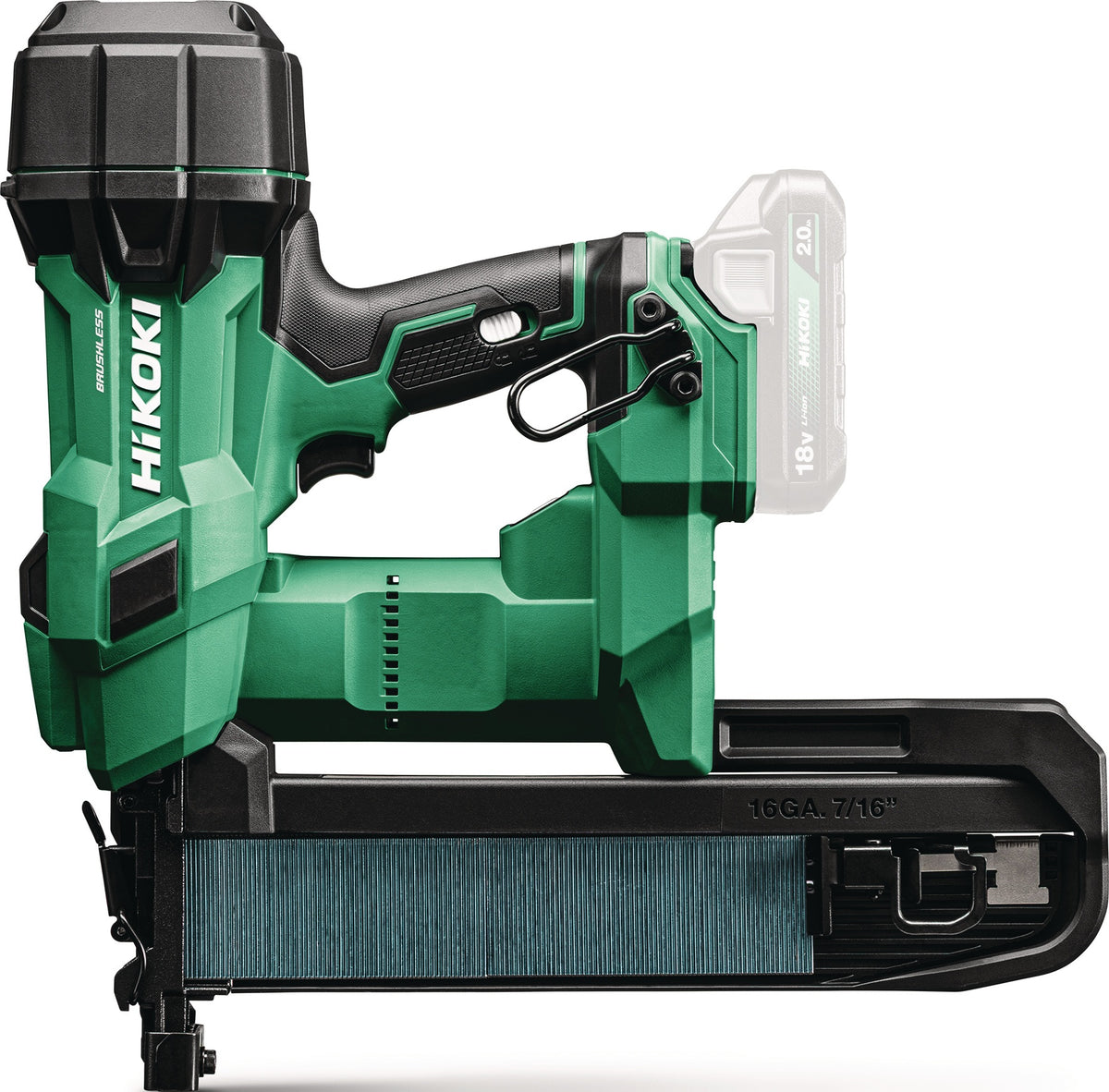 HIKOKI Akku-Klammergerät N1808DAW4Z 18 V 5 Ah – für Gipsfaser- und OSB-Platten