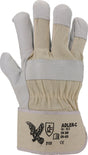 ASATEX Handschuhe Adler-C Gr.10,5 naturfarben Leder – EN 388, gefüttert