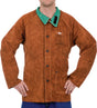 WELDAS Schweißerschutz-Jacke STEERSOtuff® Gr. M – Rindspaltleder, EN ISO 11611 Kl. 2
