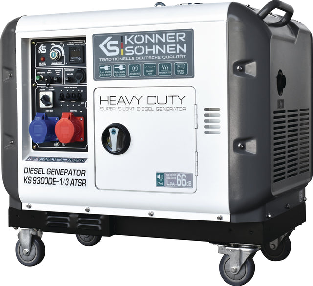KÖNNER & SÖHNEN Stromerzeuger KS 9300DE-1/3 ATSR Diesel 6/7 kW