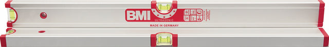 BMI Pfostenwasserwaage 692 60 cm Aluminium silber ± 0,5 mm/m mit 4 Rundmagneten