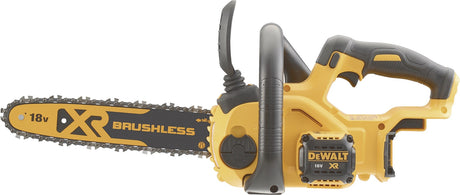DEWALT Akku-Kettensäge DCM565N 18/54 V – bürstenloser Motor, werkzeuglose Kettenspannung