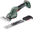 Metabo Akku-Strauch-/Grasschere SGS 18 LTX Q 18 V 20 cm – kabellos, werkzeugloser Messerwechsel