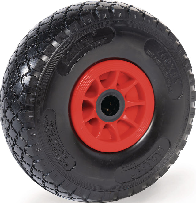 FETRA Polyurethanreifen 70602 D.260mm Tragfähigkeit 150kg PU-Block pannensicher
