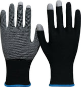NITRAS Handschuhe SMART SWIPE Gr.10 schwarz/weiß EN 388 PSA II – Touchscreenfähig