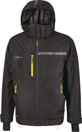 U.POWER Graphen-Jacke U-SUPREMACY WINK – Leichte, wasserabweisende Winterjacke mit Thermoregulation, Schwarz/Carbon, XXL