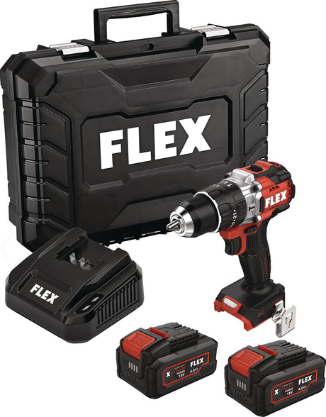 FLEX Akku-Schlagbohrschrauber PD 2G 18-EC MD/4.0 Set 18 V 4 Ah 1,5-13 mm