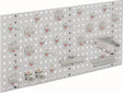 RASTERPLAN Lochplatte 450x1000 mm lichtgrau RAL 7035, 28-teilig, 38 mm Lochabstand