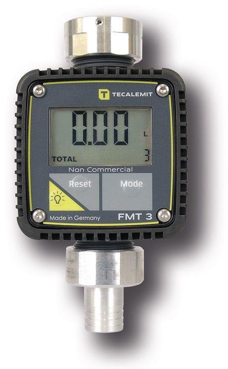 TECALEMIT Durchflussmengenzähler für Hornet W 40 – max. 10 bar, IP 65, 5–120 l/min