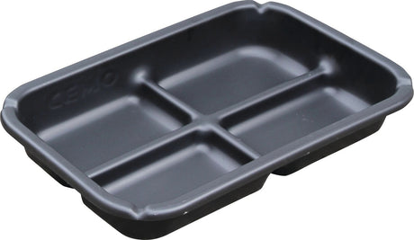CEMO Auffangschale 20 l PE – Säurefeste Wanne mit 4-Kammer-System
