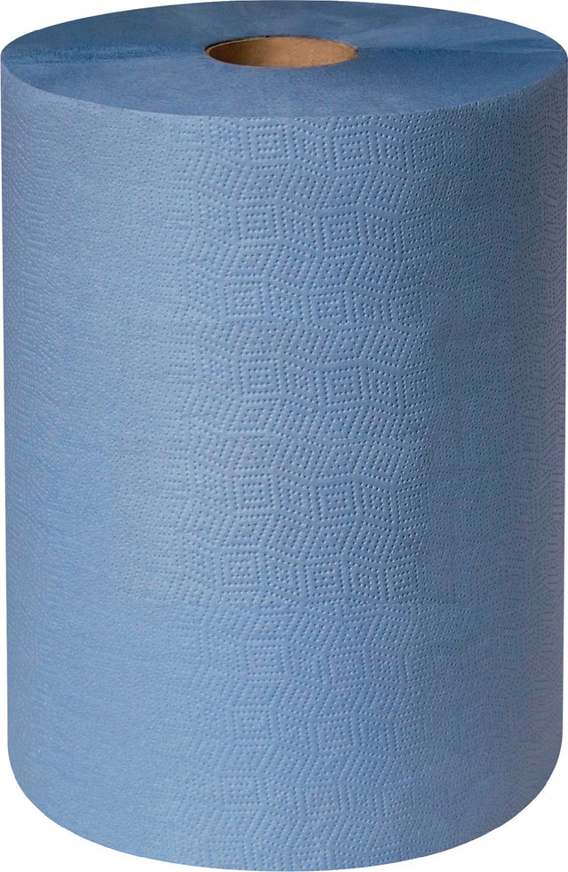 Putztuchrolle profix® handy plus blau 3-lagig 1000 Tücher Recycling-Tissue