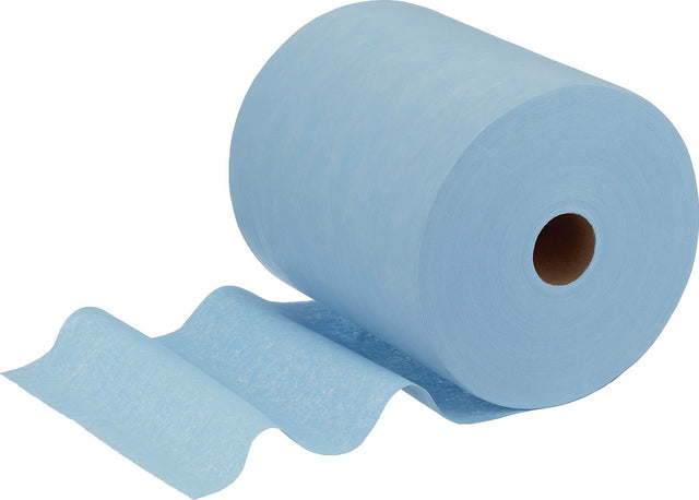 WYPALL X60 Wischtuch 8371 blau – HYDROKNIT, 500 Tücher pro Rolle, 380 x 315 mm