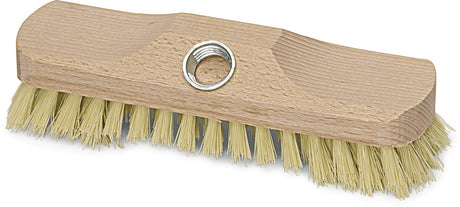 Schrubber Kunststoff-Fibre 220 mm von Nölle Profi Brush – Holzkörper mit Gewinde