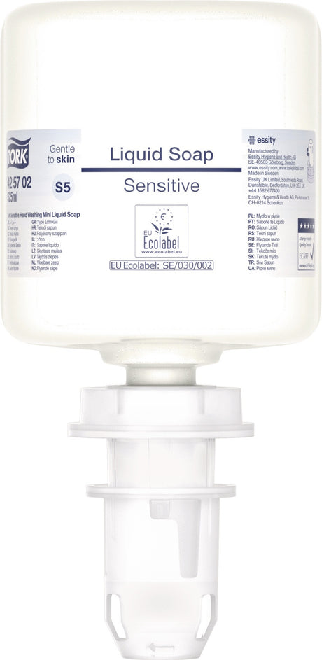 TORK Premium Seifencreme 525 ml – parfümfreie Flüssigseife für empfindliche Haut