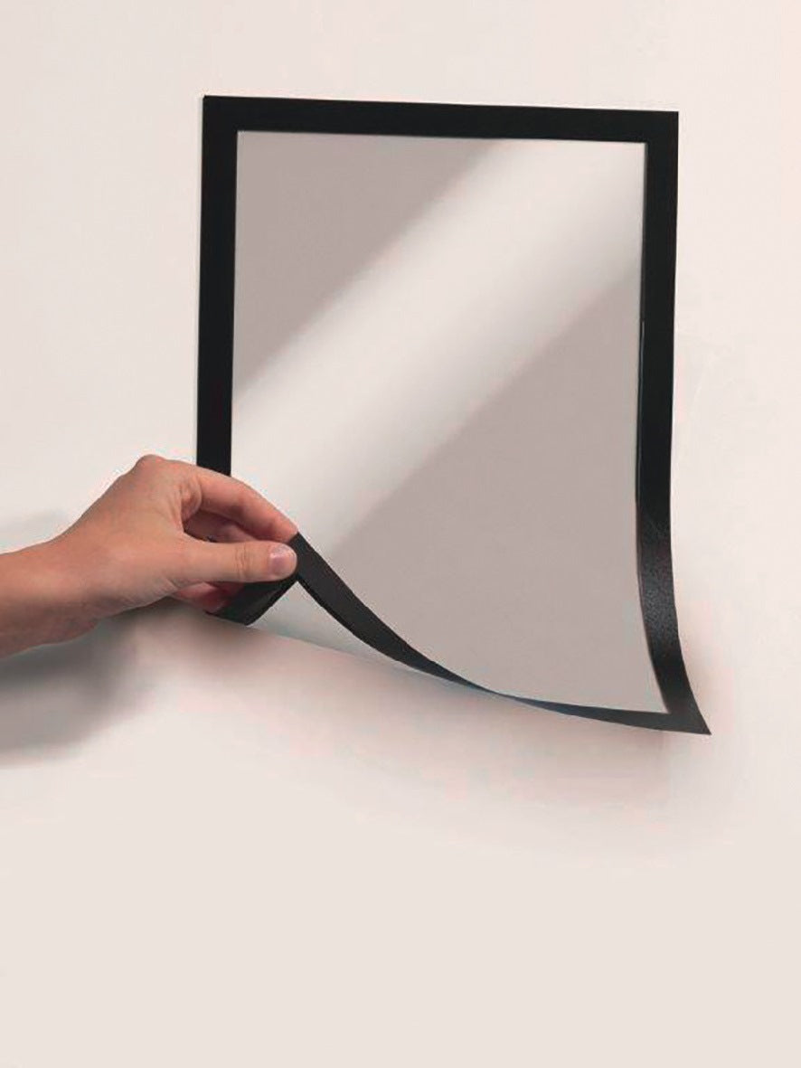 DURABLE Magnetrahmen DIN A4 schwarz magnethaftend 5 Stück pro Beutel