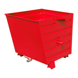 BAUER Südlohn Späne-Stapelkipper Typ BSS 55 RAL 3000 Feuerrot - Art.-Nr. 4420-62-0000-2