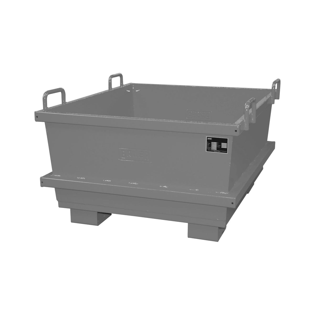 BAUER Südlohn Universalcontainer Typ UC 500 RAL 7005 Mausgrau - Art.-Nr. 4472-09-0000-5
