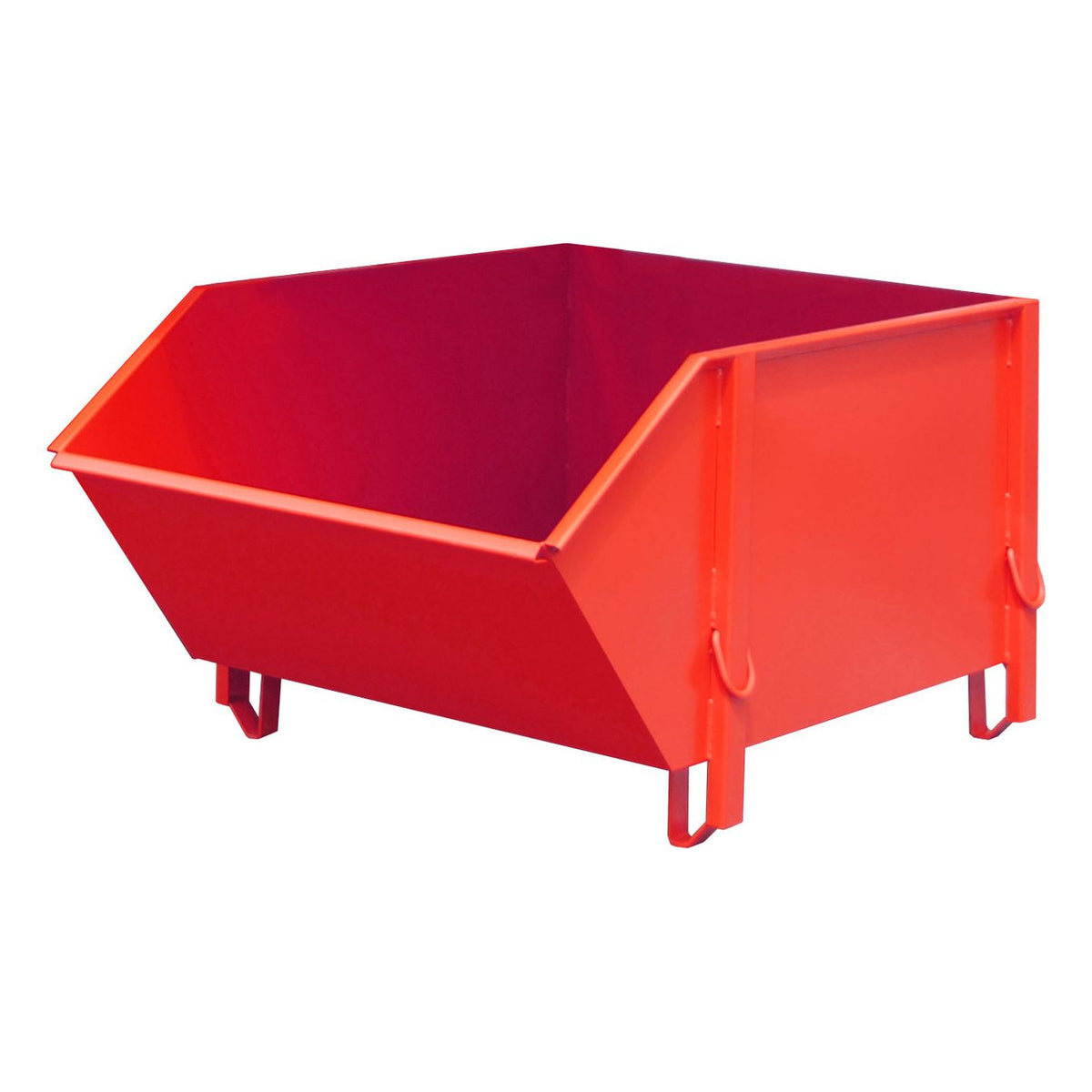 BAUER Südlohn Baustoffbehälter Typ BBG 100 RAL 3000 Feuerrot - Art.-Nr. 4511-10-0000-2