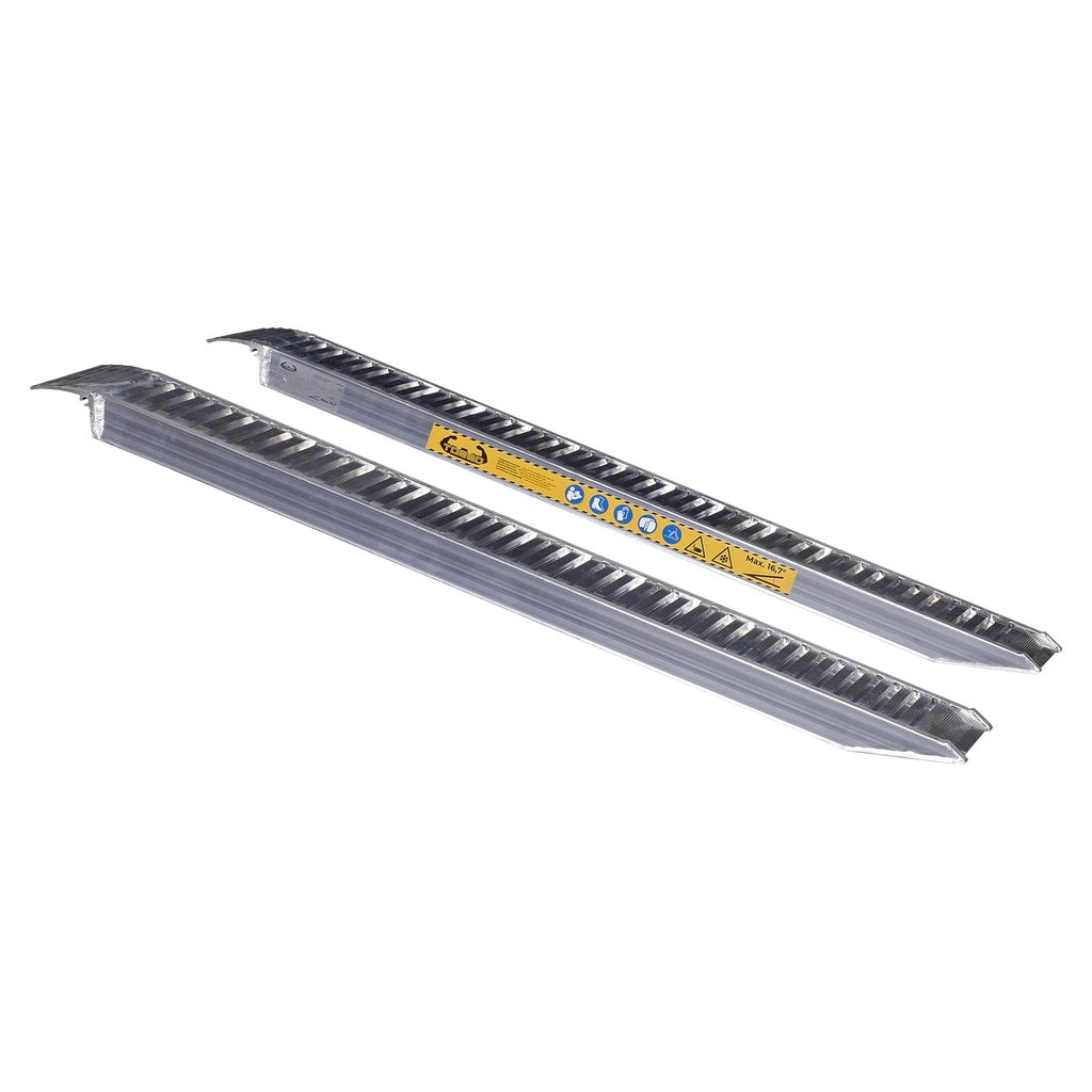 TORSO 2500 kg Auffahrrampen, Laderampen, Rampen Set 4m Aluminium – CR40K25I