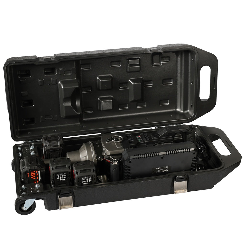 Fluxon Akku-Schlagschrauber 1" 4000 Nm Set 4×8 Ah + Doppellader –  IWC10N30B2