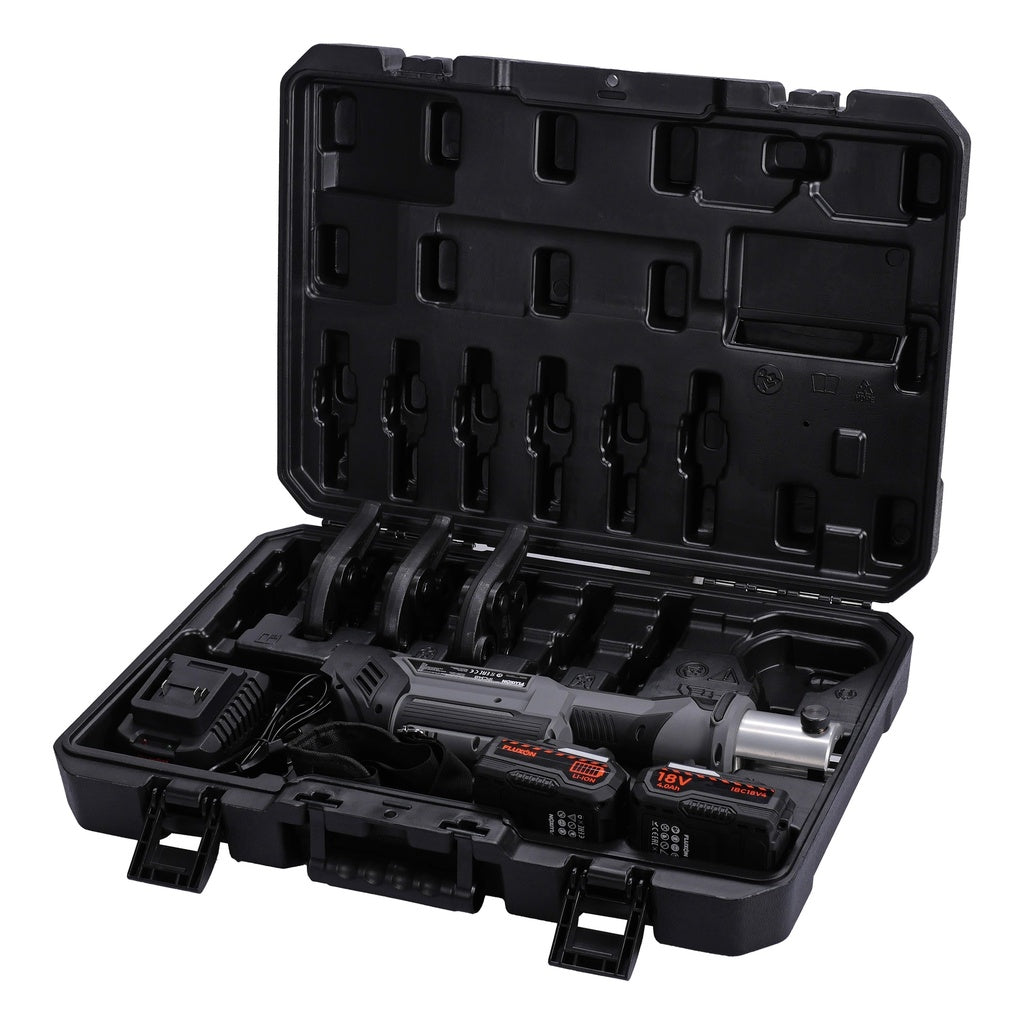 Fluxon 18V Profi Akku-Pressmaschine inkl. 2x 4,0Ah Akku – IPC34B2U