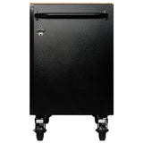 BUNKER Profi Werkbank mit Schubladen 72 Zoll (183 cm) in Grau - Werkbank mit Rollen - 15 Schubladen - D08241