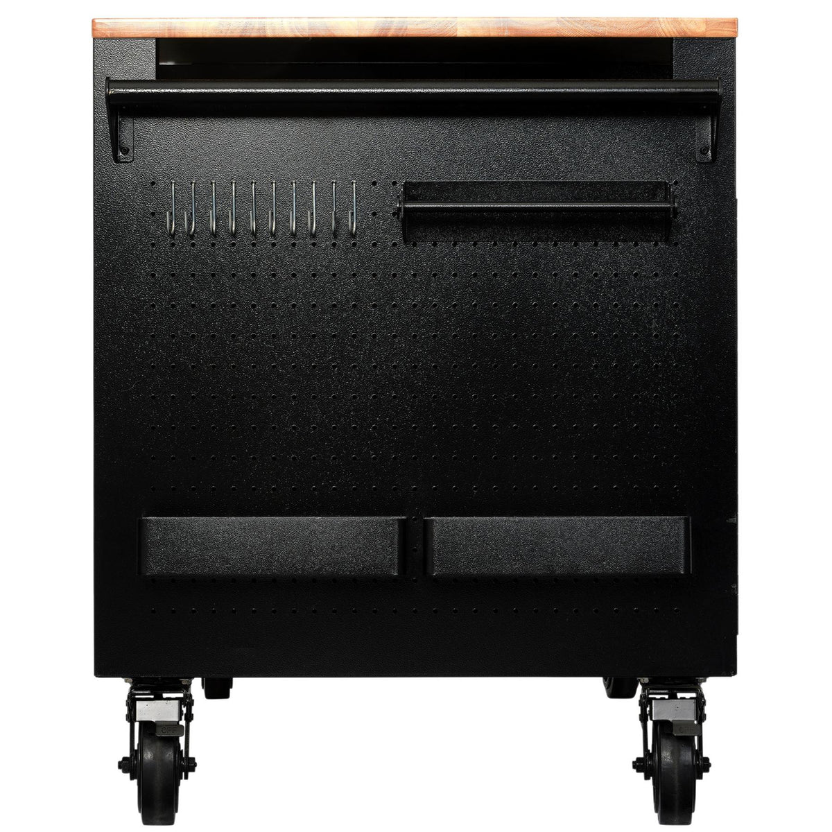 BUNKER Profi Werkbank mit Rollen 48 Zoll (122 cm) Grau - Multifunktionaler Werkbank mit Schubladen - D08251