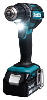 Makita Akku-Bohrschrauber 18V | 21 Drehmomentstufen, Vollmetall-Getriebe & XPT-Schutz - DDF482RFJ