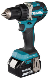 Makita Akku-Bohrschrauber 18V | kompakt 172 mm, Brushless & 21 Drehmomentstufen - DDF484RTE