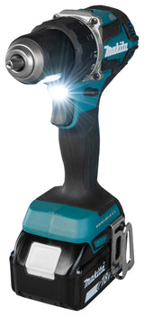 Makita Akku-Bohrschrauber 18V | kompakt 172 mm, Brushless & 21 Drehmomentstufen - DDF484RTE