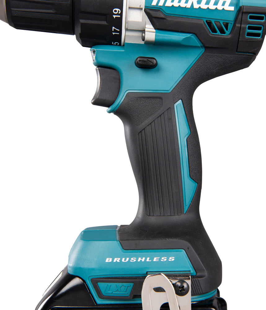 Makita Akku-Bohrschrauber 18V | kompakt 172 mm, Brushless & 21 Drehmomentstufen - DDF484RTE