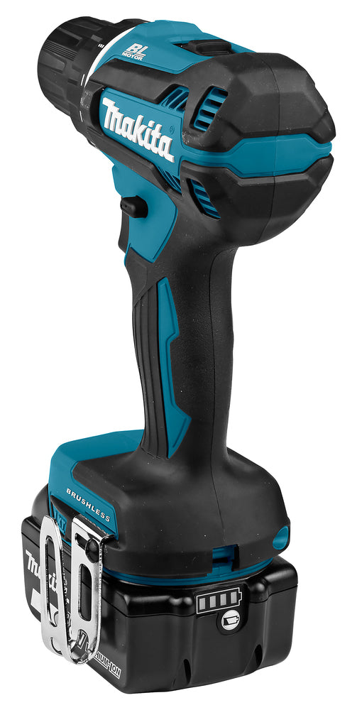 Makita Akku-Bohrschrauber 18V | Brushless, 2-Gang-Vollmetall-Getriebe & LED - DDF485RFJ