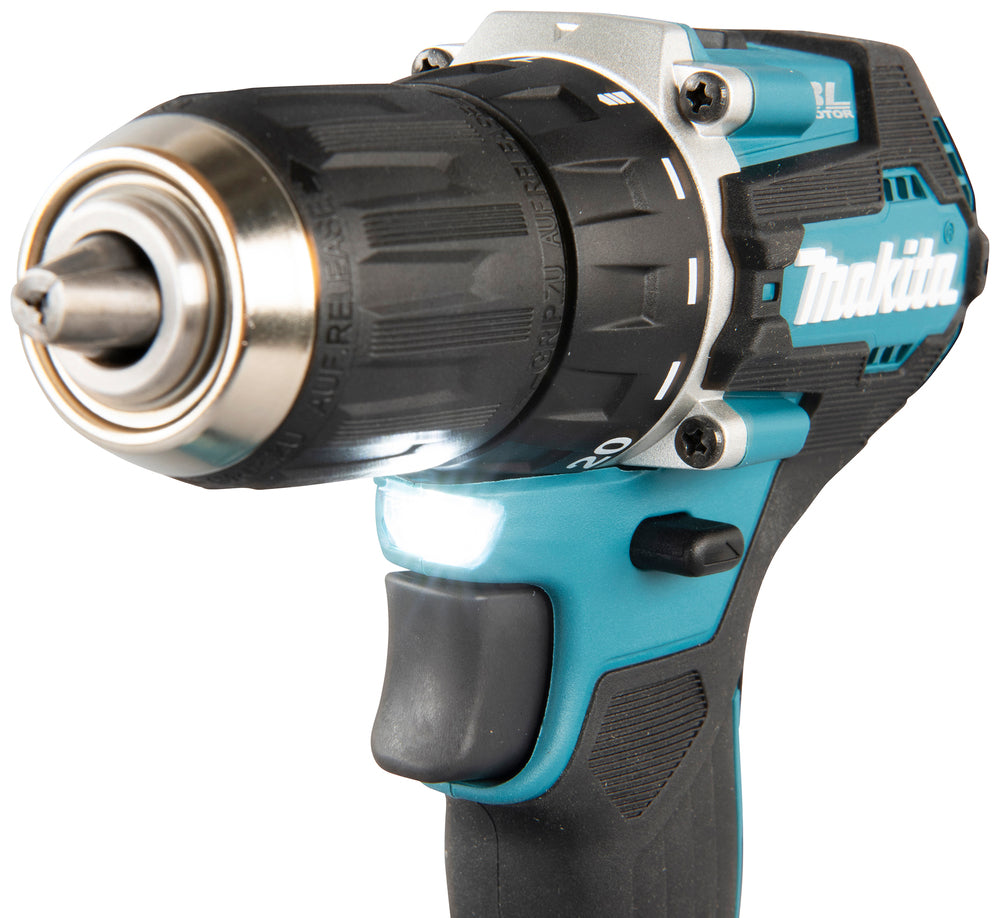 Makita Akku-Bohrschrauber 18V | ergonomischer Softgrip, kompakt & LED-Licht - DDF487RAJ