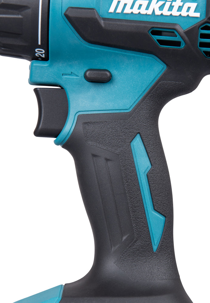 Makita Akku-Bohrschrauber 18V | 65 Nm Drehmoment, 2-Gang-Getriebe & LED-Licht - DDF490RFJ