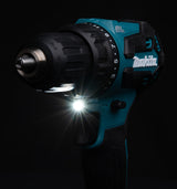 Makita Akku-Bohrschrauber 18V | 65 Nm Drehmoment, 2-Gang-Getriebe & LED-Licht - DDF490RFJ