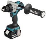 Makita Akku-Bohrschrauber 18V | Brushless, Vollmetall-Getriebe & Doppel-LED - DDF492RG3J