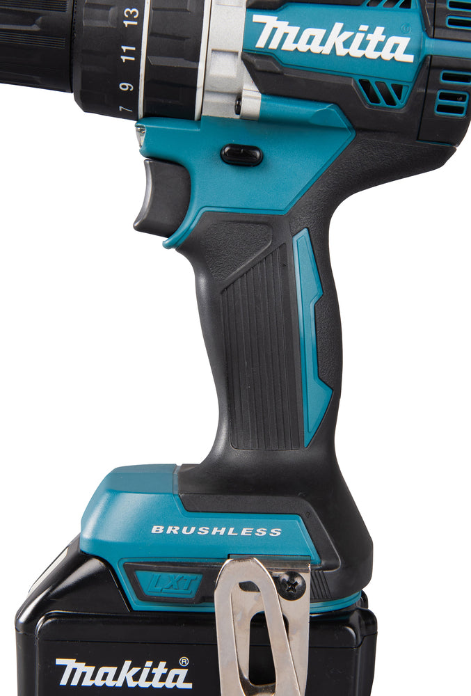 Makita Akku-Schlagbohrschrauber – 18V, 65 Nm Drehmoment, bürstenlos & robust - DHP484RTJ