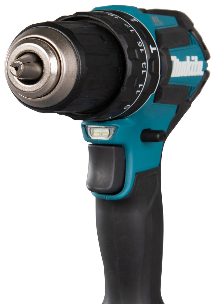 Makita Akku-Schlagbohrschrauber – 18V, 60 Nm Drehmoment, bürstenlos & robust - DHP485RTJ