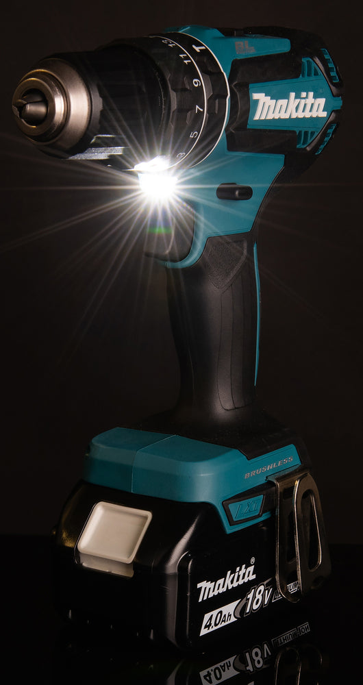 Makita Akku-Schlagbohrschrauber – 18V, 60 Nm Drehmoment, bürstenlos & robust - DHP485RTJ