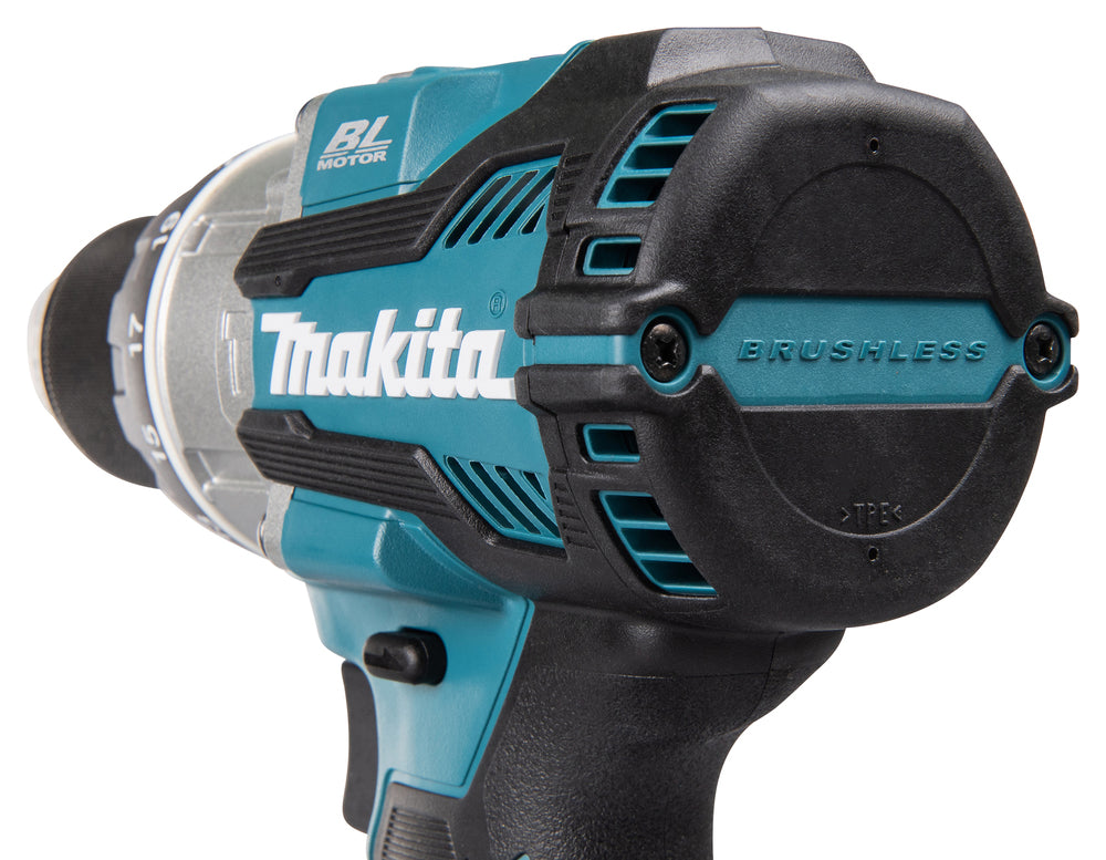 Makita Akku-Schlagbohrschrauber – 18V, 110 Nm Drehmoment, bürstenlos & extra kompakt - DHP489RTJ