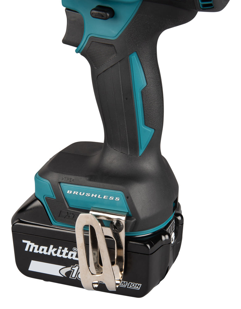Makita Akku-Schlagbohrschrauber – 18V, 141 Nm, bürstenlos & mit Metall-Bohrfutter - DHP492RTJ