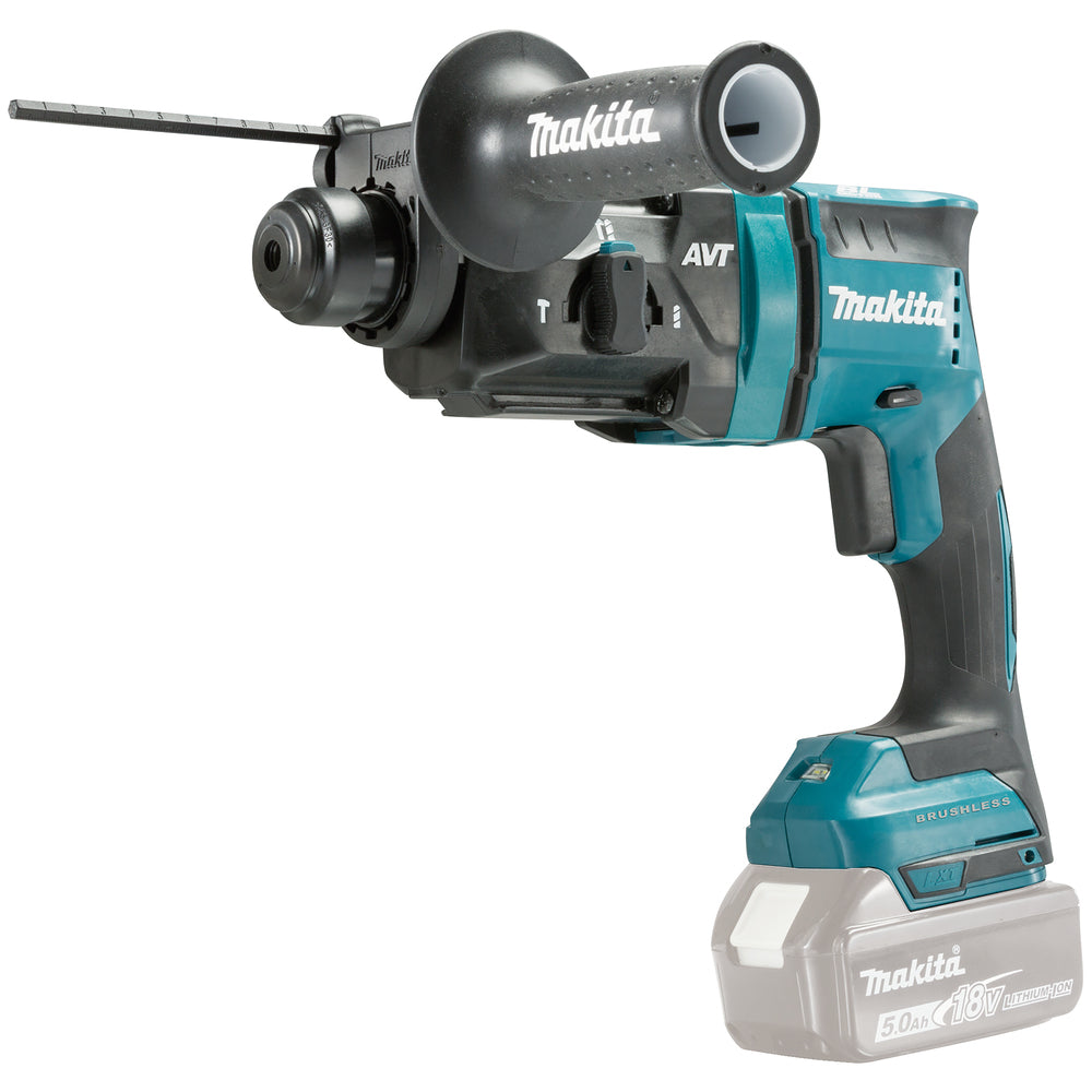 Makita Akku-Kombihammer SDS-PLUS – 18V, 1,7 J Schlagstärke, mit AWS & AVT - DHR182Z