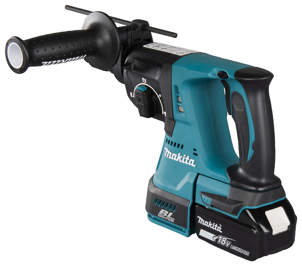 Makita Akku-Kombihammer SDS-PLUS – 18V, 2,0 J Schlagstärke, mit Rutschkupplung - DHR243RT3J
