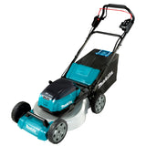 Makita Akku-Rasenmäher 2x18 V mit Stahldeck und 4 Akku-Slots - DLM465PT4