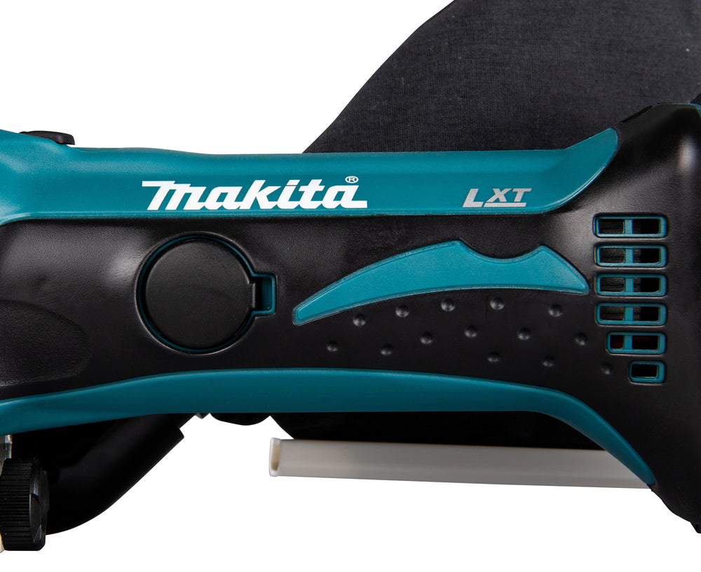 Makita Akku-Nutfräse – 100 mm Fräser, 20 mm Schnittleistung, stufenlos verstellbar - DPJ180Z