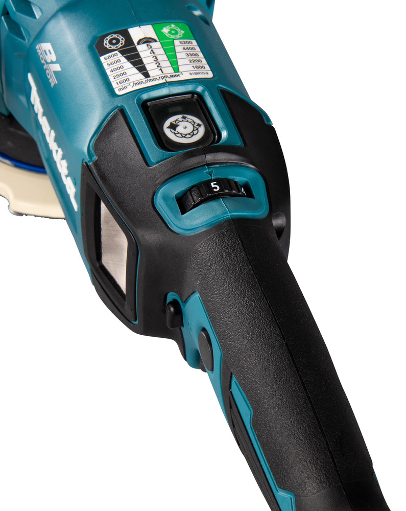 Makita Akku-Exzenterpolierer 150 mm – 18V bürstenlos, 2 Modi, konstante Drehzahl - DPO600TKX1
