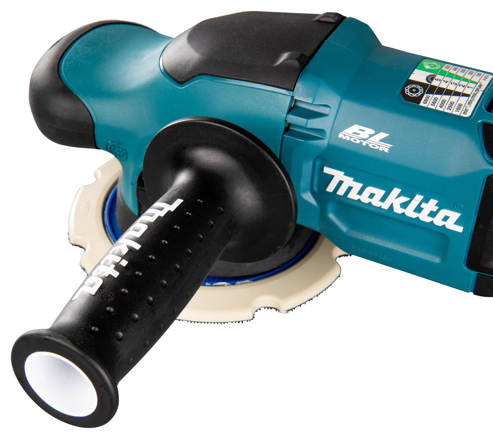Makita Akku-Exzenterpolierer 150 mm – 18V bürstenlos, 2 Modi, konstante Drehzahl - DPO600TKX1